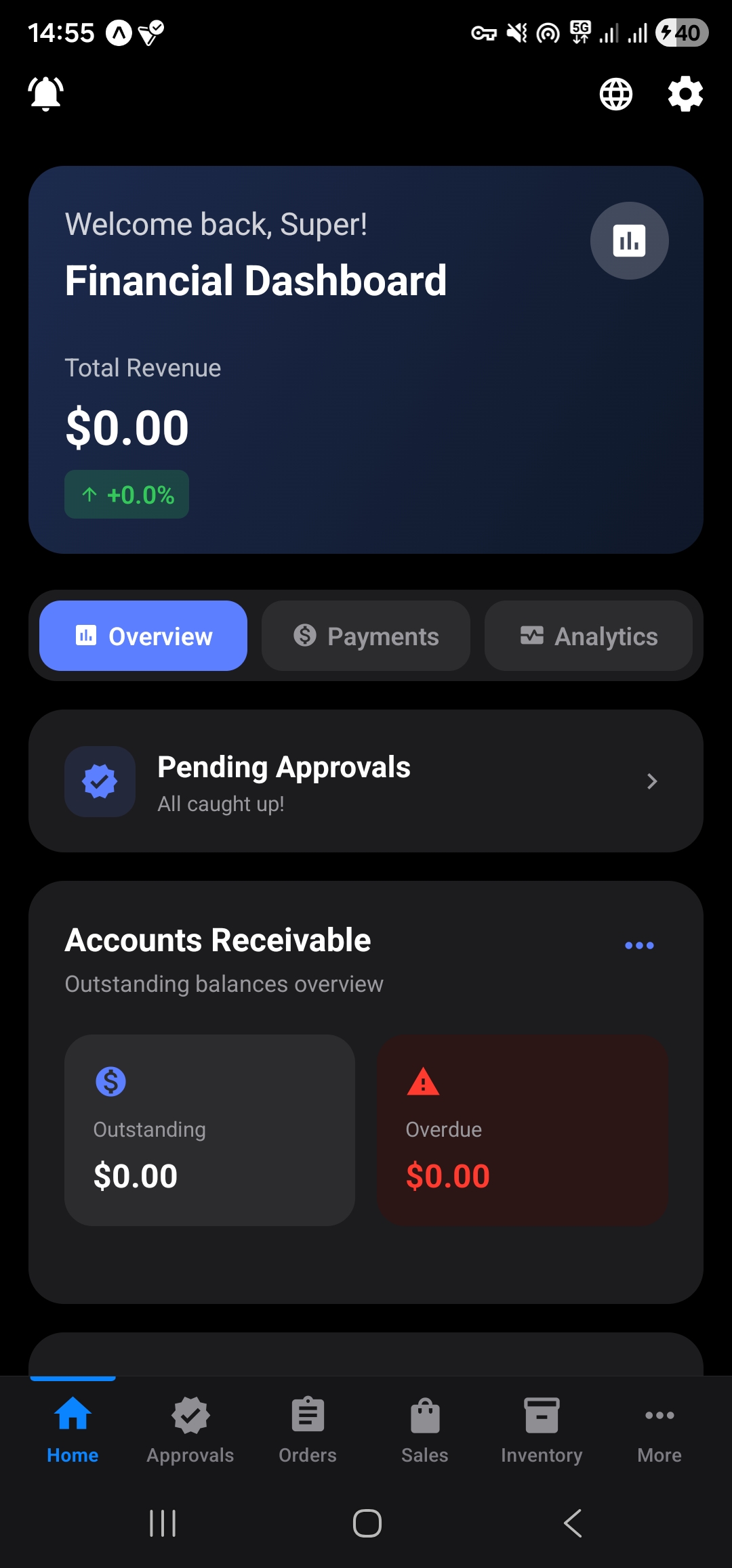 Admin app — Atlas — A logistics platform replacing a fifteen-year-old system.
